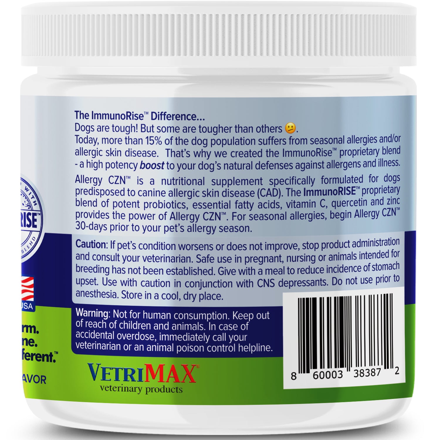 Allergy CZN™ with ImmunoRISE™ Seasonal Allergy Defense for Dogs